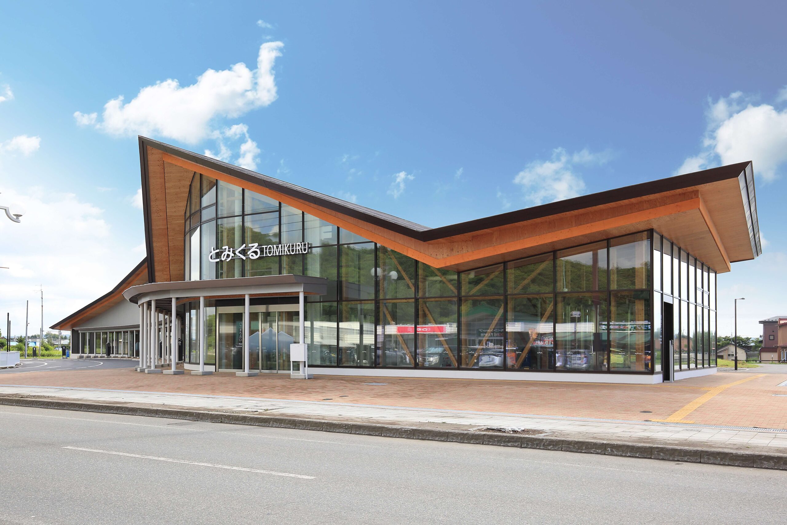 日高町とみくるマルシェ全景